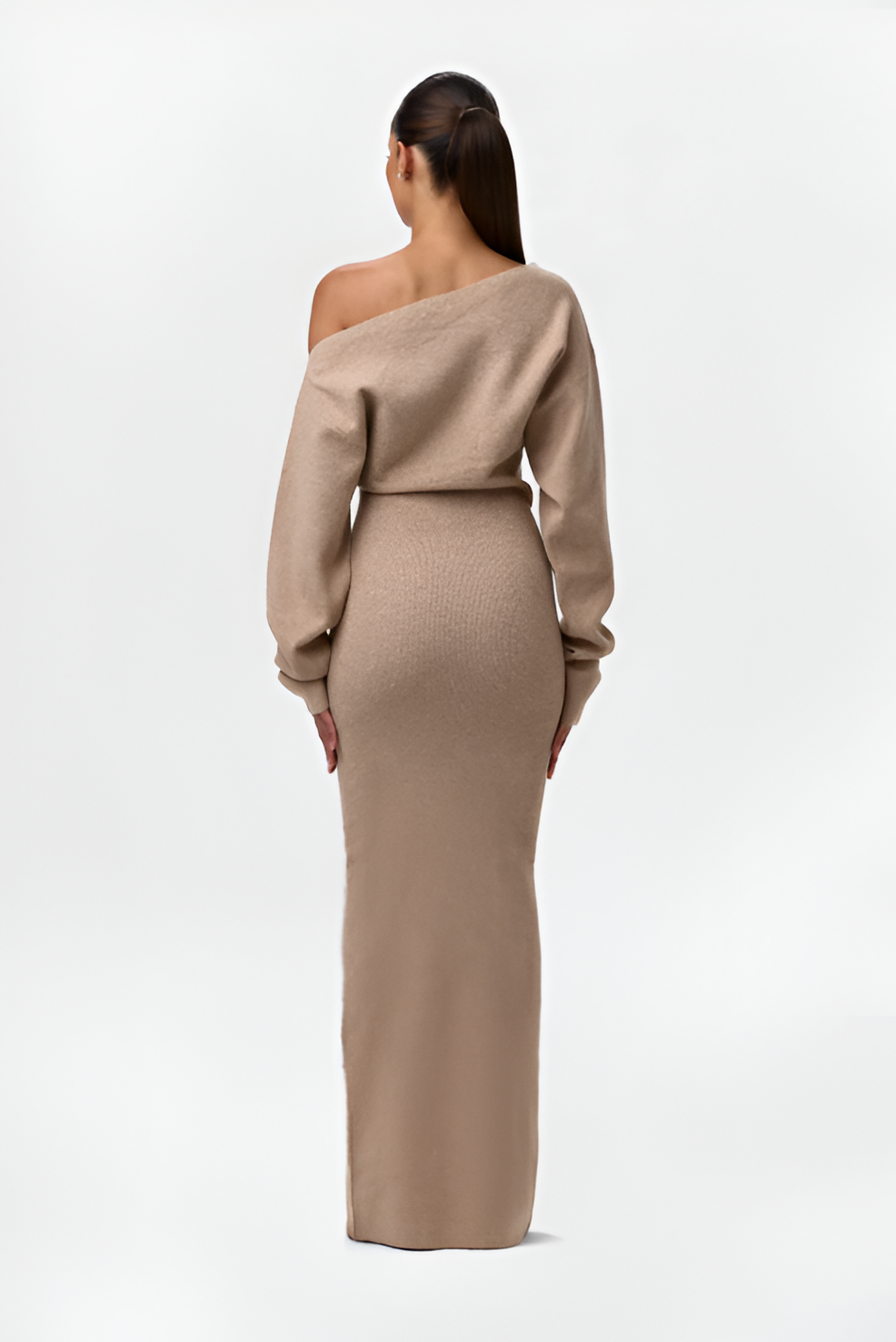 Sexy off-shoulder tight dress