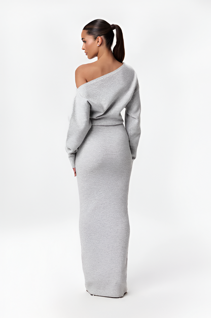 Sexy off-shoulder tight dress