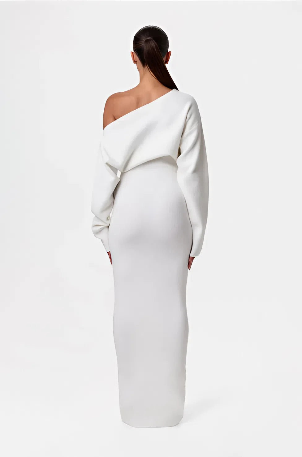 Sexy off-shoulder tight dress